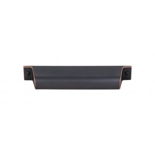 Top Knobs TK774UM Channing 5 inch CC Cup Pull Umbrio
