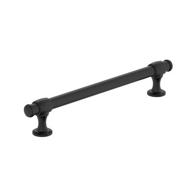 Amerock Winsome, 6-5/16 Inch cc Cabinet Pull, Matte Black