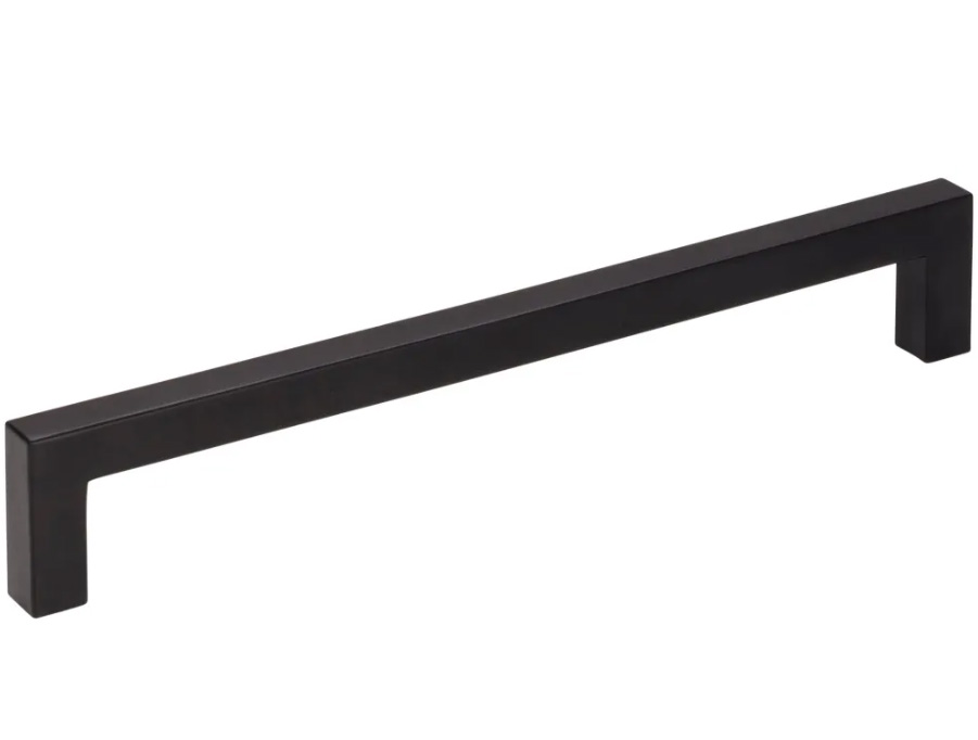Hardware Resources 160 mm CC Matte Black Square Stanton Cabinet Bar Pull