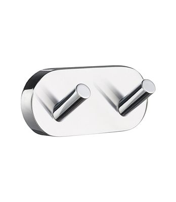 Smedbo Home Collection Double Towel Hook