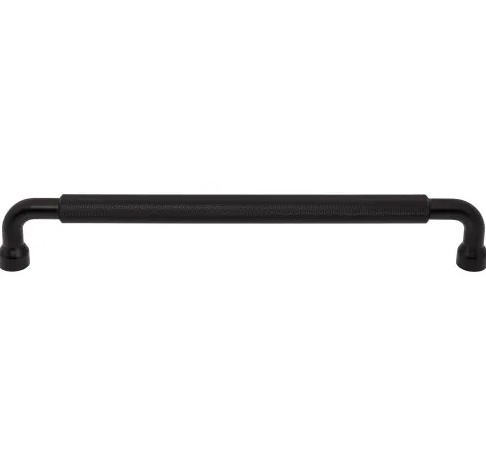 Top Knobs TK3268BLK Garrison Appliance Pull 12 Inch CC Flat Black