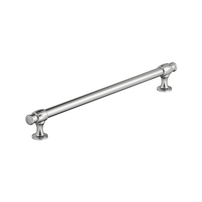 Amerock Winsome, 10-1/16 Inch cc Cabinet Pull, Polished Chrome