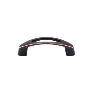 Top Knobs M1767 Verona Pull 3 Inch CC Tuscan Bronze