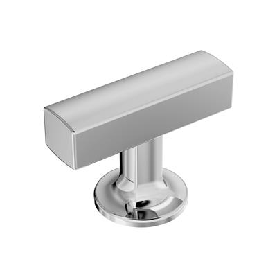 Amerock Everett 1-3/4 Inch cc Cabinet Knob Polished Chrome