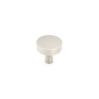 Schaub Haniburton 1 1/4 inch Diameter Round Knob in Satin Nickel