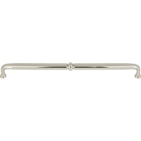 Top Knobs TK1026PN Henderson Pull 12 Inch CC Polished Nickel