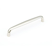 Schaub Traditional Design Pull 6 inch cc Polished Nickel