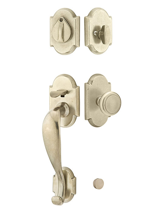 Emtek Sandcast Denver Handleset