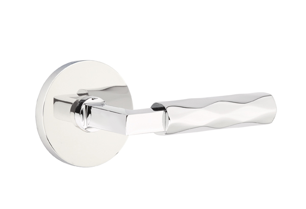 Emtek Tribeca Square Style Door Lever with Disk Rosette