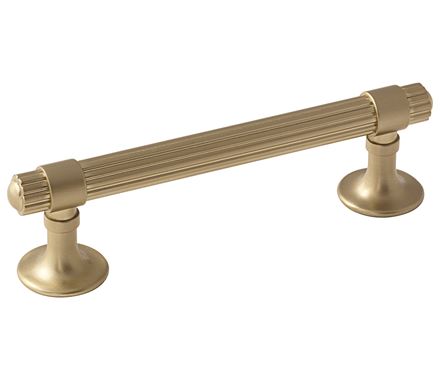 Amerock Sea Grass 3 3/4 Inch CC Cabinet Pull Golden Champagne