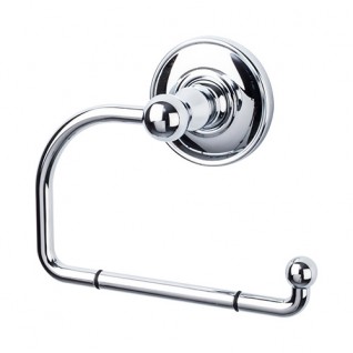 Top Knobs ED4PCD Edwardian Smooth Tissue Hook Polished Chrome