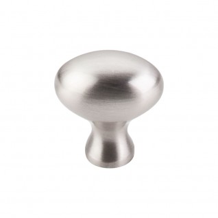 Top Knobs M370 Somerset 1 1/4 Inch Egg Cabinet Knob Brushed Satin Nickel
