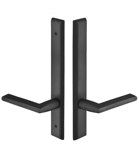 Emtek Configuration 2 Sandcast Rectangular 1 1/2 Inch x11 Inch Multi Point Lock Trim Only