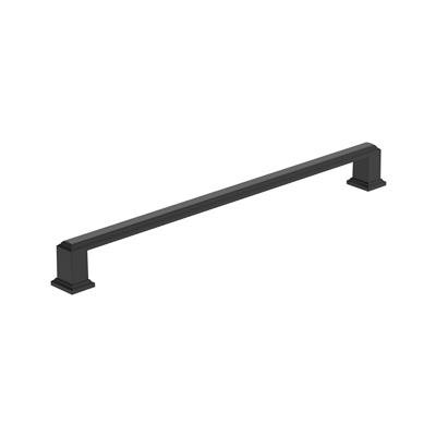 Amerock Appoint 10 1/16 Inch C to C Cabinet Pull Matte Black