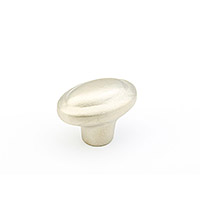 Schaub Cast Bronze Mountain 1 7/8 inch Round Knob in Antique Silver