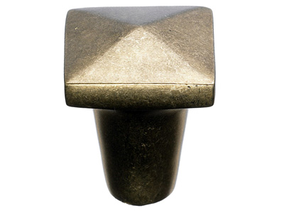 Top Knobs M1511 Aspen Square Knob Light Bronze