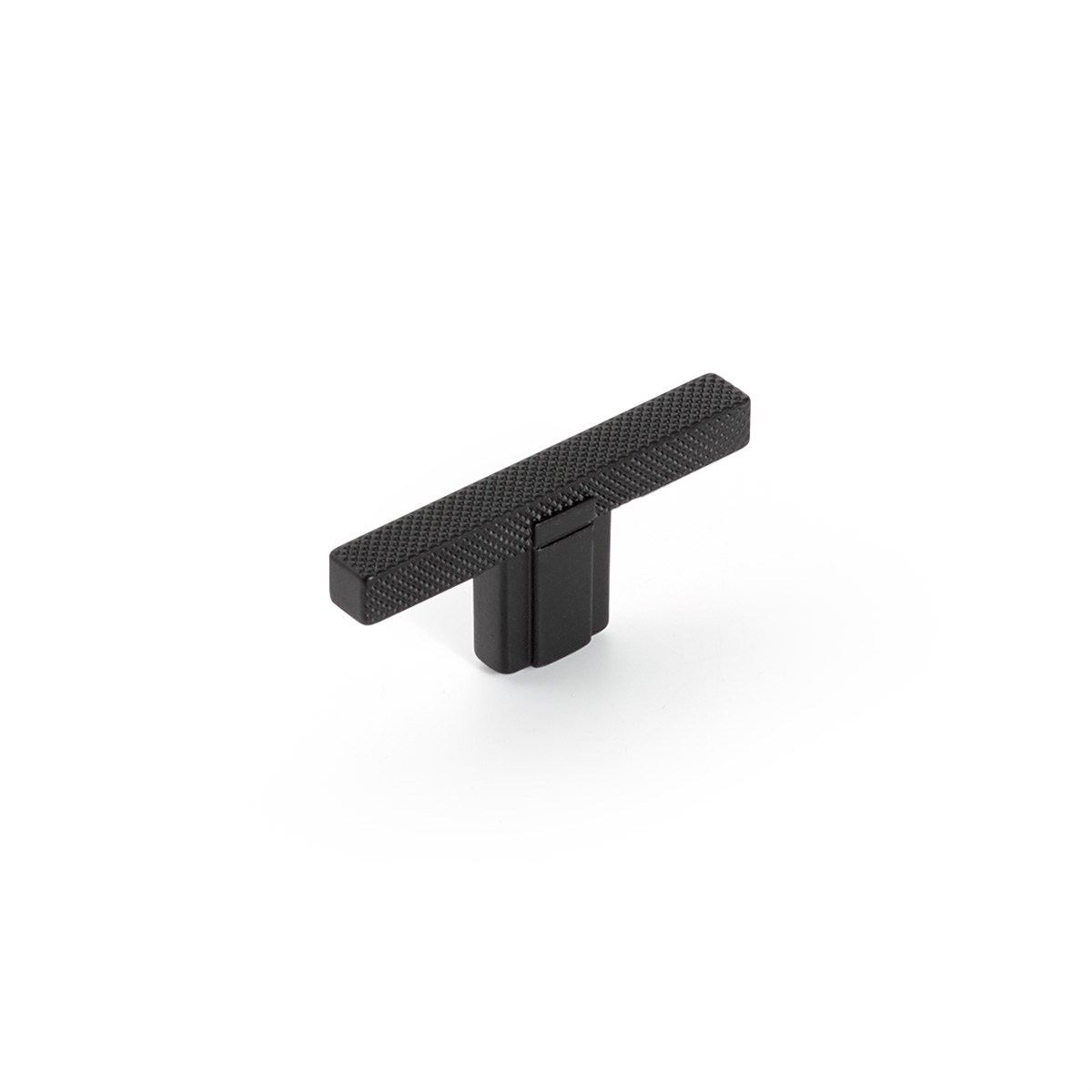 Schaub Quadrato, 2-1/2 Inch, Matte Black, T-Knob
