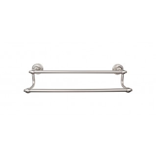 Top Knobs TUSC9BSN Tuscany 24 inch Double Towel Bar Brushed Satin Nickel