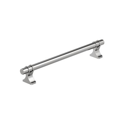 Amerock Davenport 7-9/16 Inch cc Cabinet Pull Polished Chrome