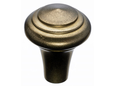 Top Knobs M1481 Aspen Peak Knob 1 Inch Light Bronze