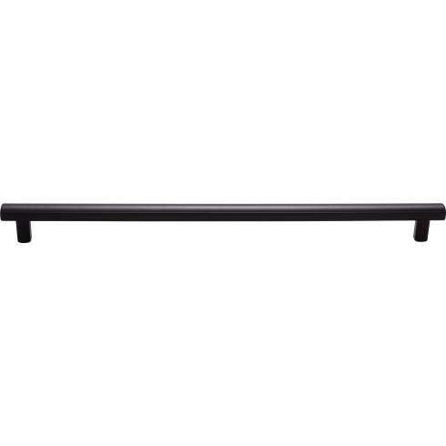 Top Knobs TK909BLK Hillmont Pull 12 Inch CC Flat Black