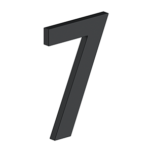4 Inch Number 7, B Series With Risers, Stainless Steel