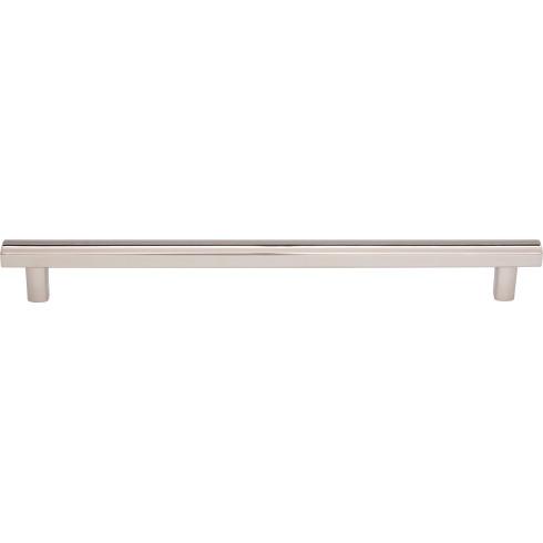 Top Knobs TK908PN Hillmont Pull 8 13/16 Inch CC Polished Nickel