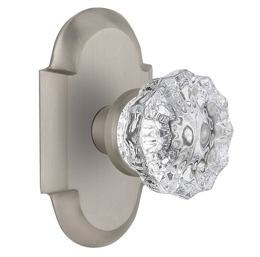 Nostalgic Warehouse Cottage Plate with Crystal Knob