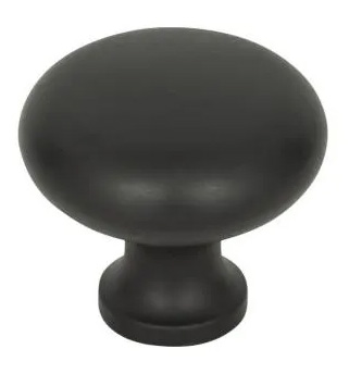 Atlas Homewares Round Knob 1 1/4 Inch Modern Bronze