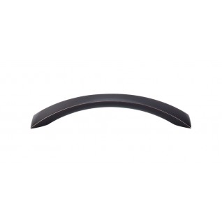 Top Knobs M1656 Crescent Flair Pull 5 1/16 Inch CC Tuscan Bronze