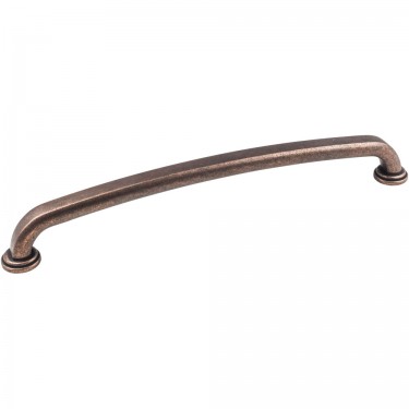 Hardware Resources Bremen 1 Appliance Pull 12 Inch CC - Distressed Oil-Rubbed Bronze