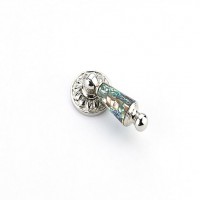 Schaub Imperial Shell 1 3/8 inch Diameter Pendant Pull in Polished Nickel