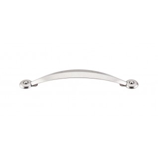 Top Knobs M1908 Angle Pull 5 1/16 Inch CC Polished Nickel