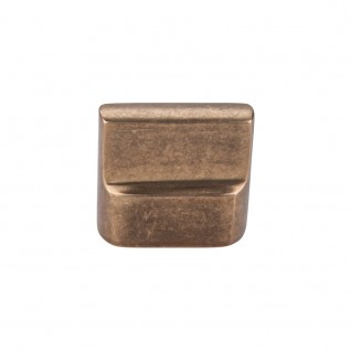 Top Knobs M1501 Aspen 7/8 Inch CC Flat Sided Knob Light Bronze