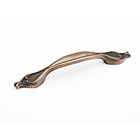 Schaub French Farm 96 mm CC Cabinet Pull in Empire Bronze