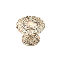 Schaub Swan 1 1/4 inch Cabinet Knob in Monticello Silver