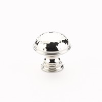 Schaub Atherton 1 1/4 inch Diameter Cabinet Knob in Polished Nickel
