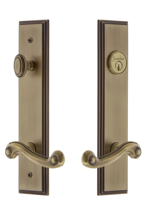 Grandeur Carre Tall Plate Entry Set
