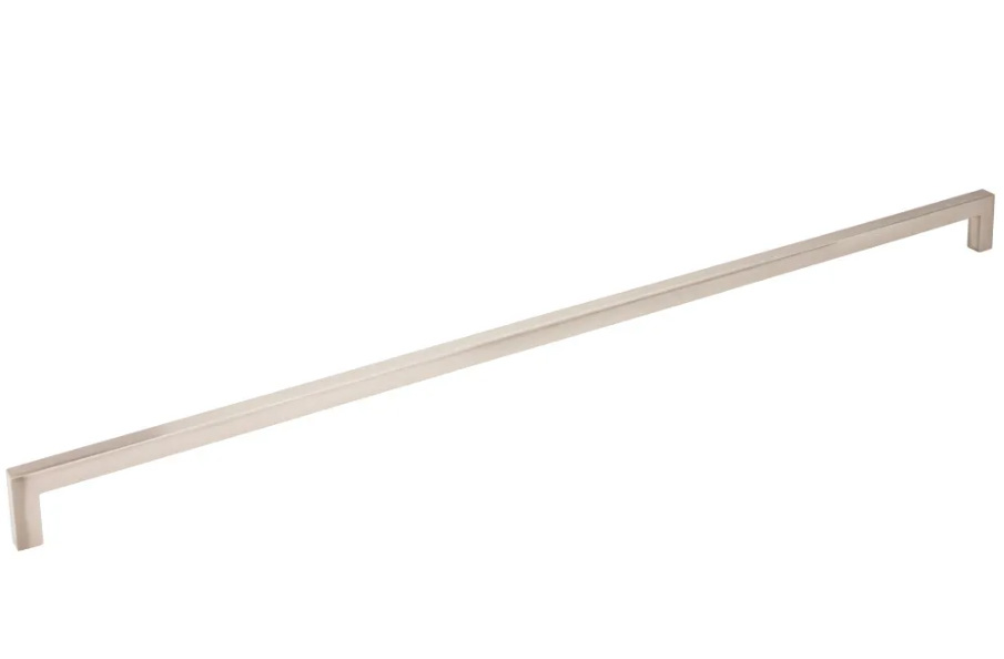 Hardware Resources 448 mm CC Satin Nickel Square Stanton Cabinet Bar Pull