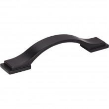 Hardware Resources Mirada 96mm CC Cabinet Pull in Matte Black