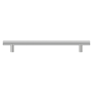 Deltana Bar Pull, Stainless Steel 7-9/16 Inch Finish