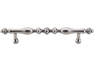 Top Knobs M812 7 Somerset Melon Pull 7 Inch CC Pewter Antique