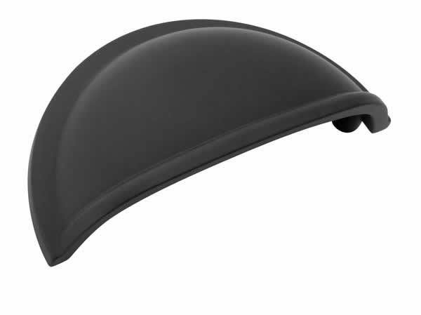 Amerock BP53010FB 3 Inch CC Flat Black Cup Pull