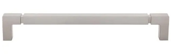 Top Knobs TK3228BSN Langston Appliance Pull 18 Inch C C Brushed Satin Nickel