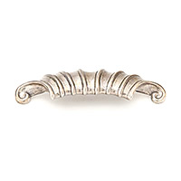 Schaub French Court 2 Inch CC Cup Pull - Monticello Silver