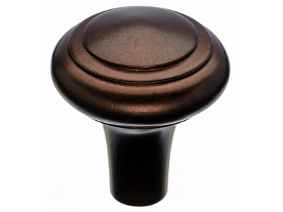 Top Knobs M1488 Aspen Peak Knob 1 1/4 Inch Mahogany Bronze