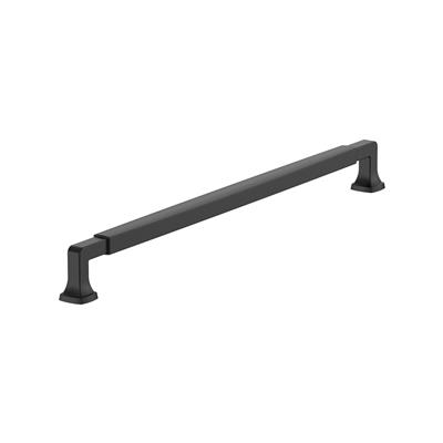 Amerock Stature 18 Inch cc Appliance Pull Matte Black