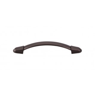Top Knobs M1203 Buckle Pull 5 1/16 Inch CC Oil Rubbed Bronze