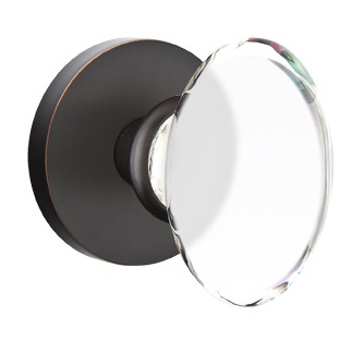 Emtek Hampton Door Knob with Disk Rosette