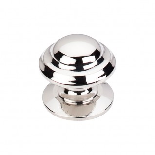 Top Knobs Britannia Collection M1324 Empress Knob 1 3/8 Inch Polished Nickel